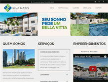 Tablet Screenshot of belamares.com.br